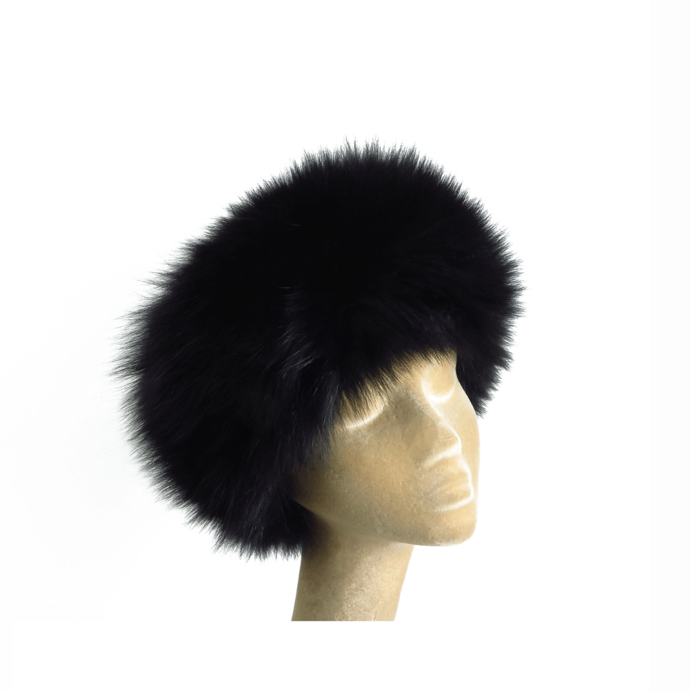 Colbacco nero in lapin e volpe