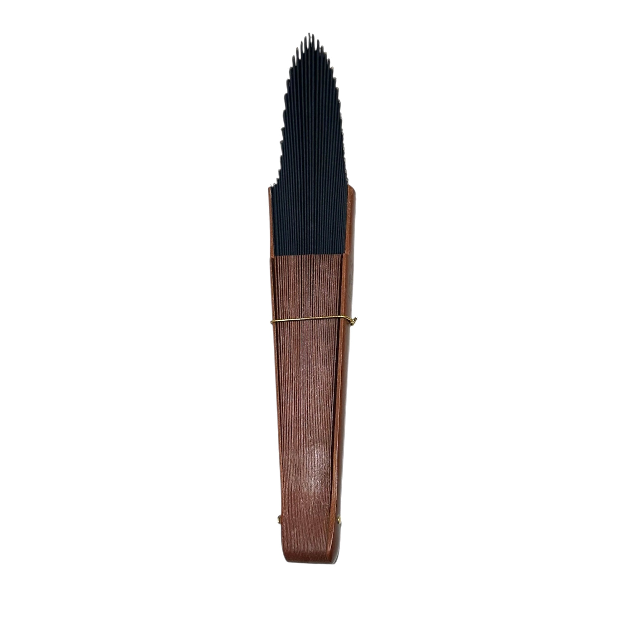 Oval black fan