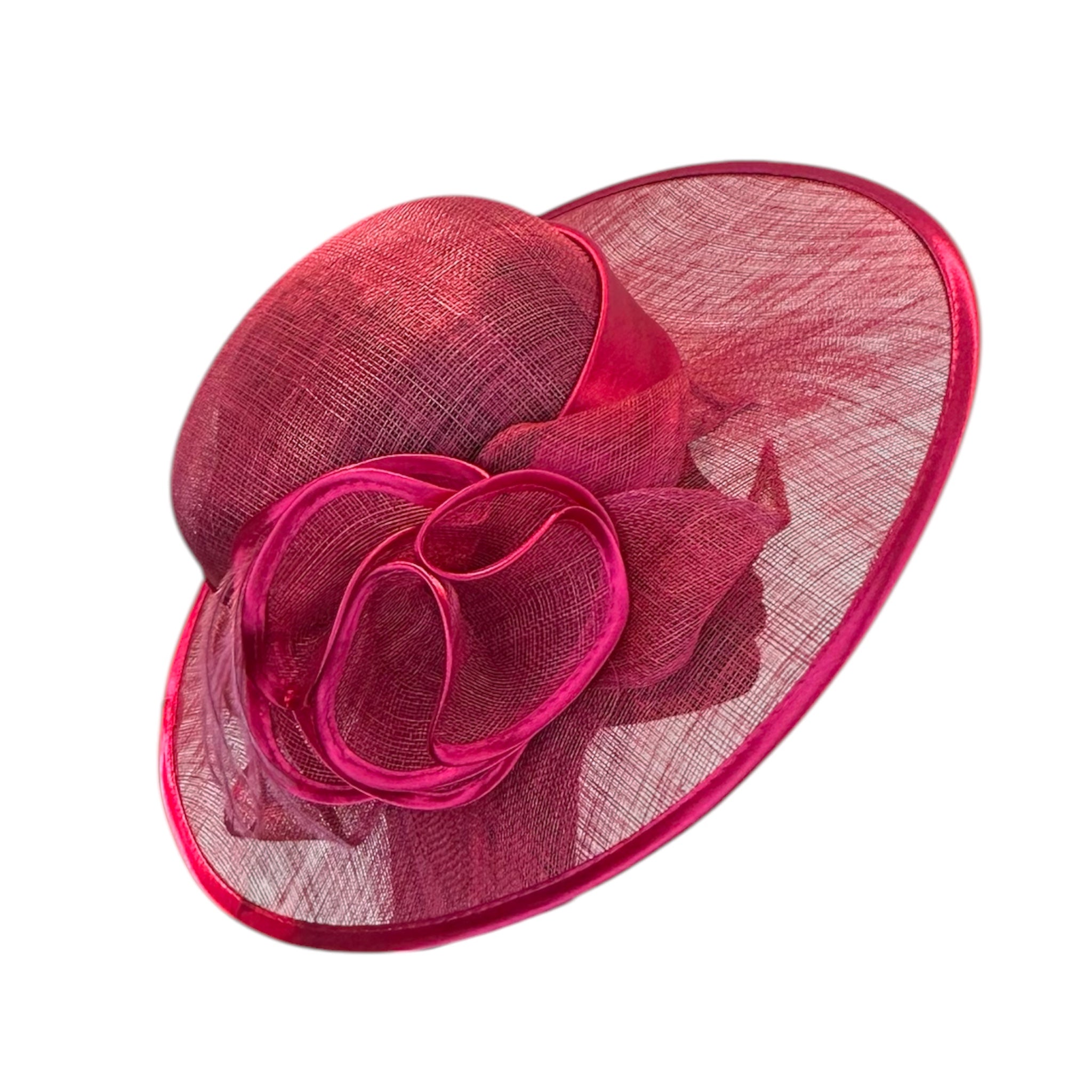 Cappello da cerimonia fucsia