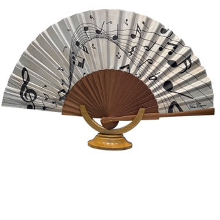 Ventaglio fantasia note musicali