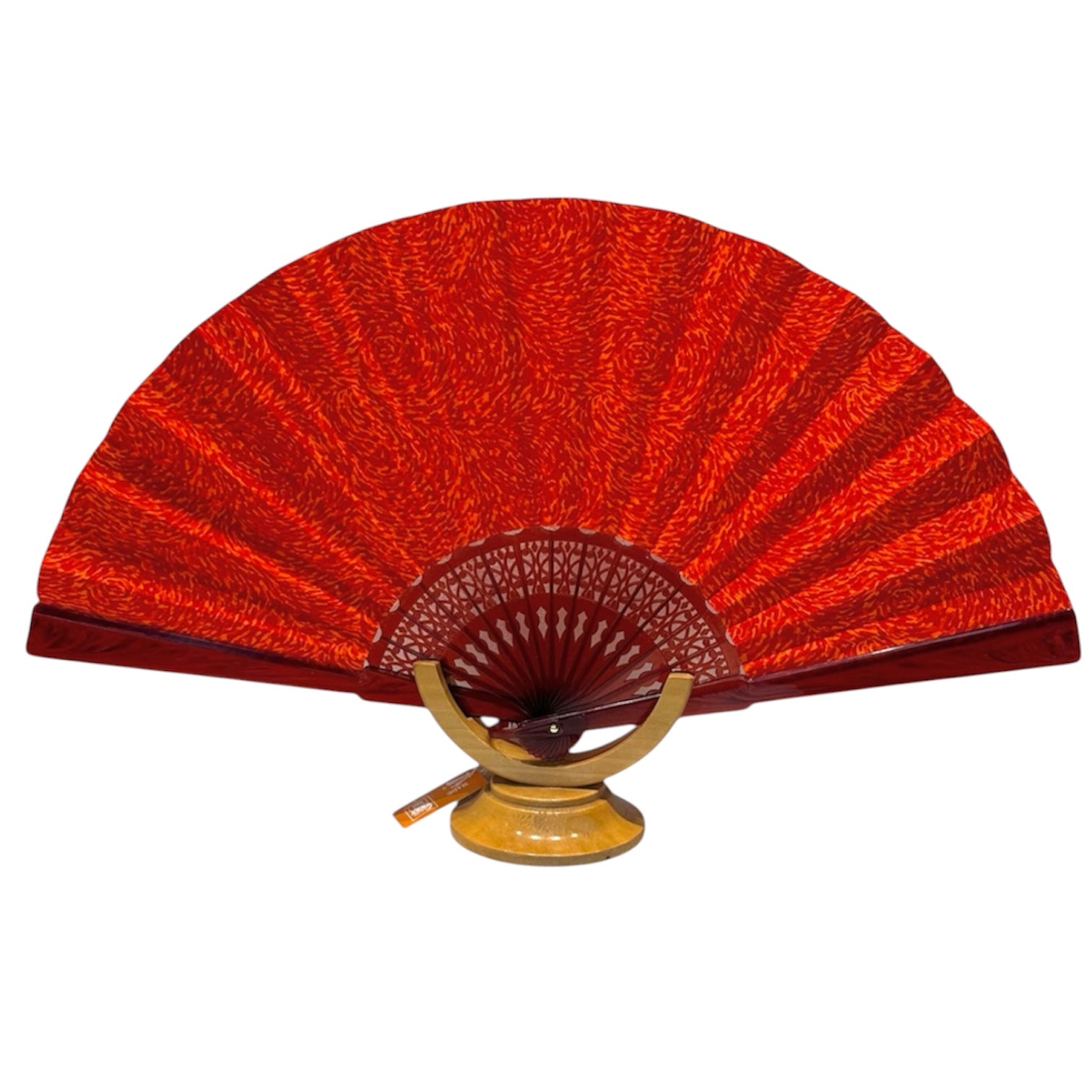 Ventaglio in cotone arancio