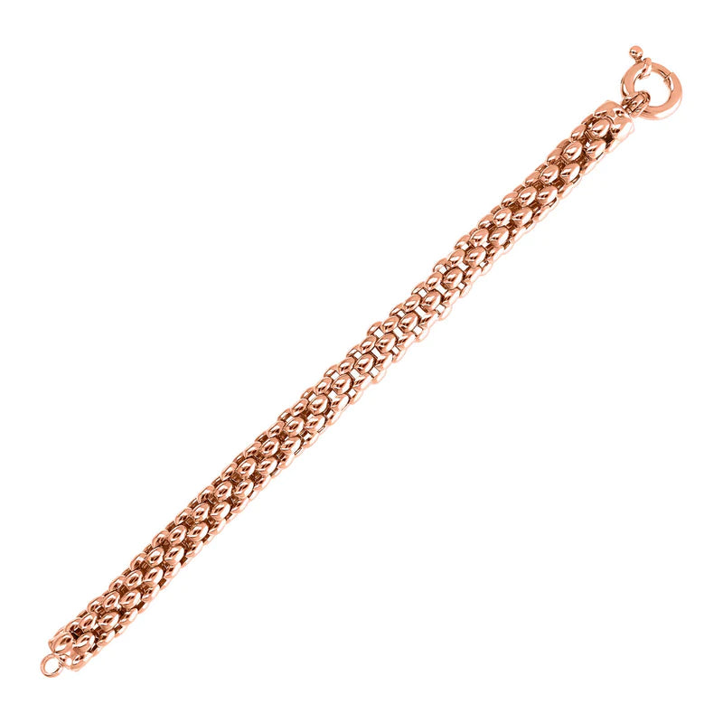 Korean mesh tubular bracelet