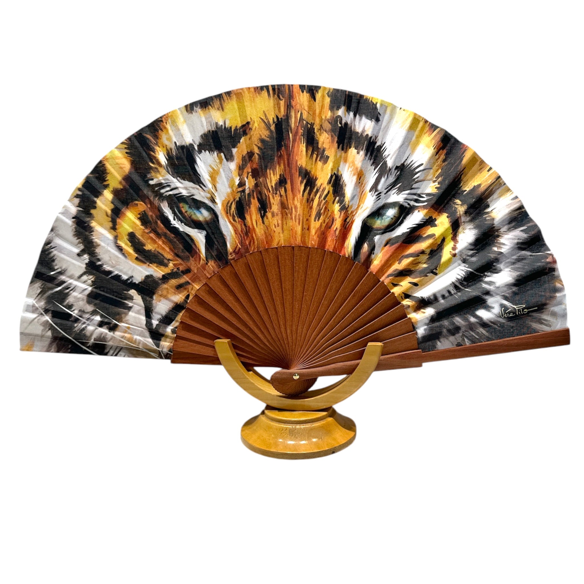 Ventaglio fantasia tigre