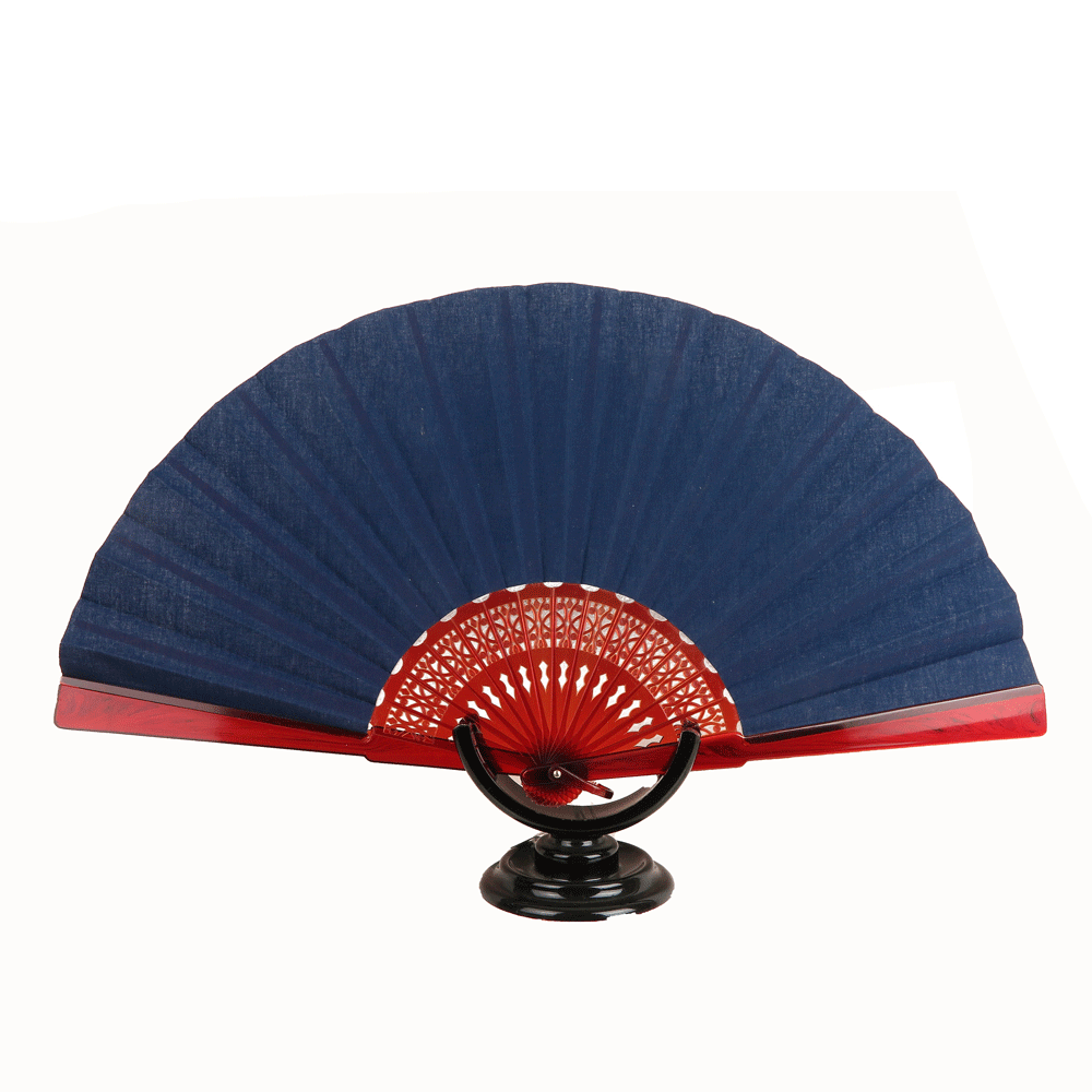 Ventaglio in cotone blu