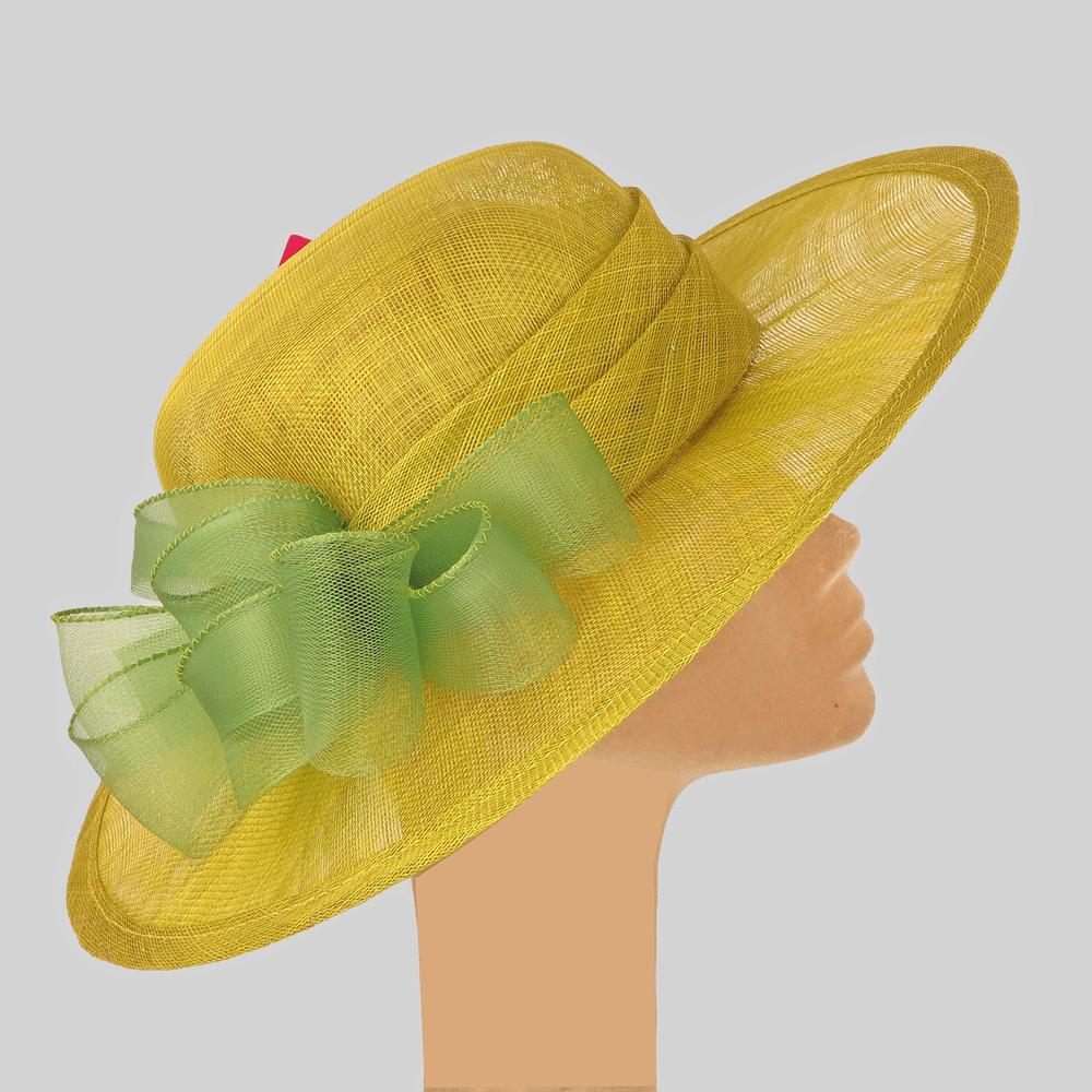 Cappello da cerimonia pistacchio