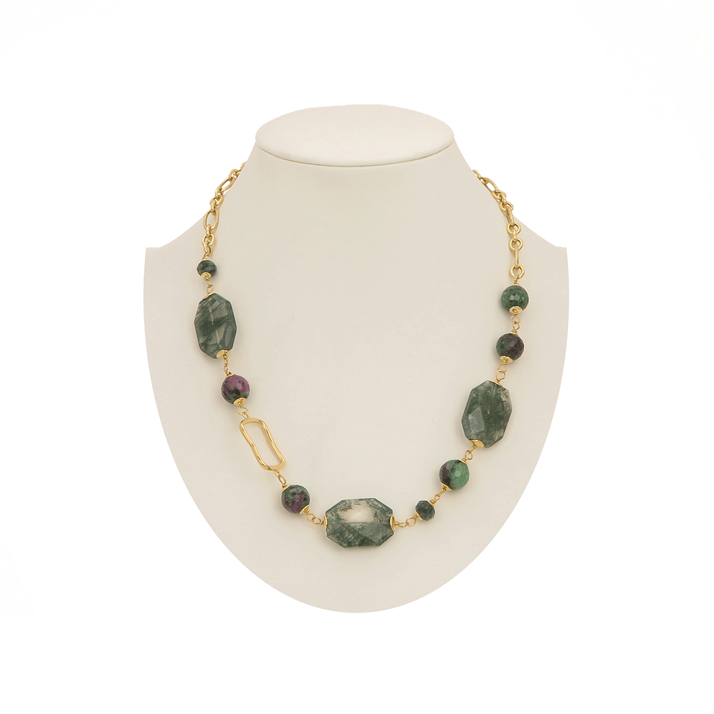 Moss Agate Necklace