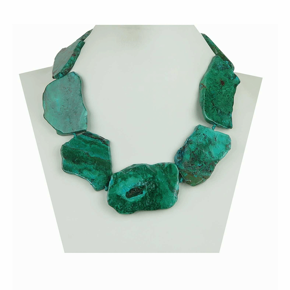 Collana di crisocolla