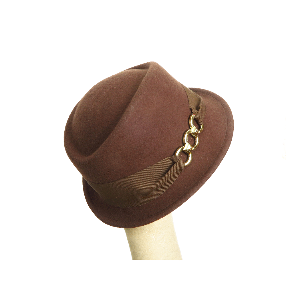 Cappello color cacao