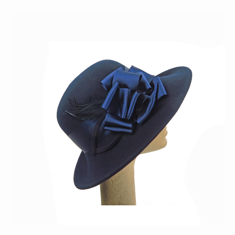 Cappello blu navy