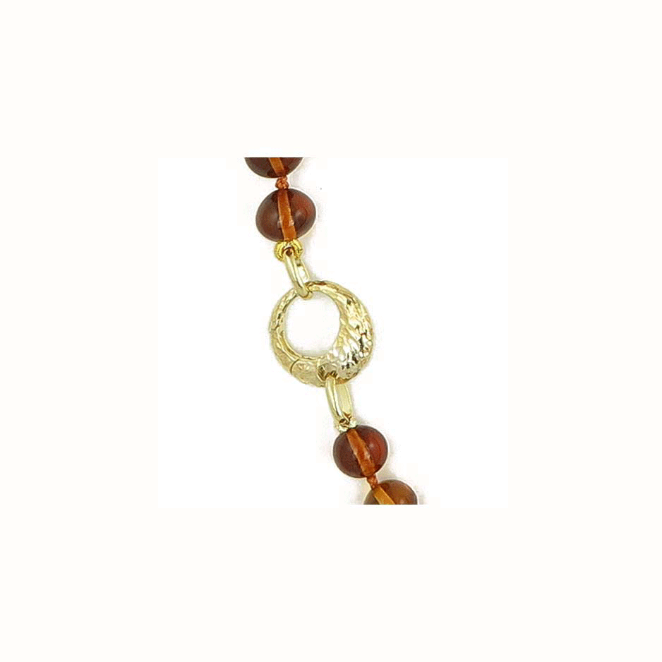 Collana in ambra del baltico