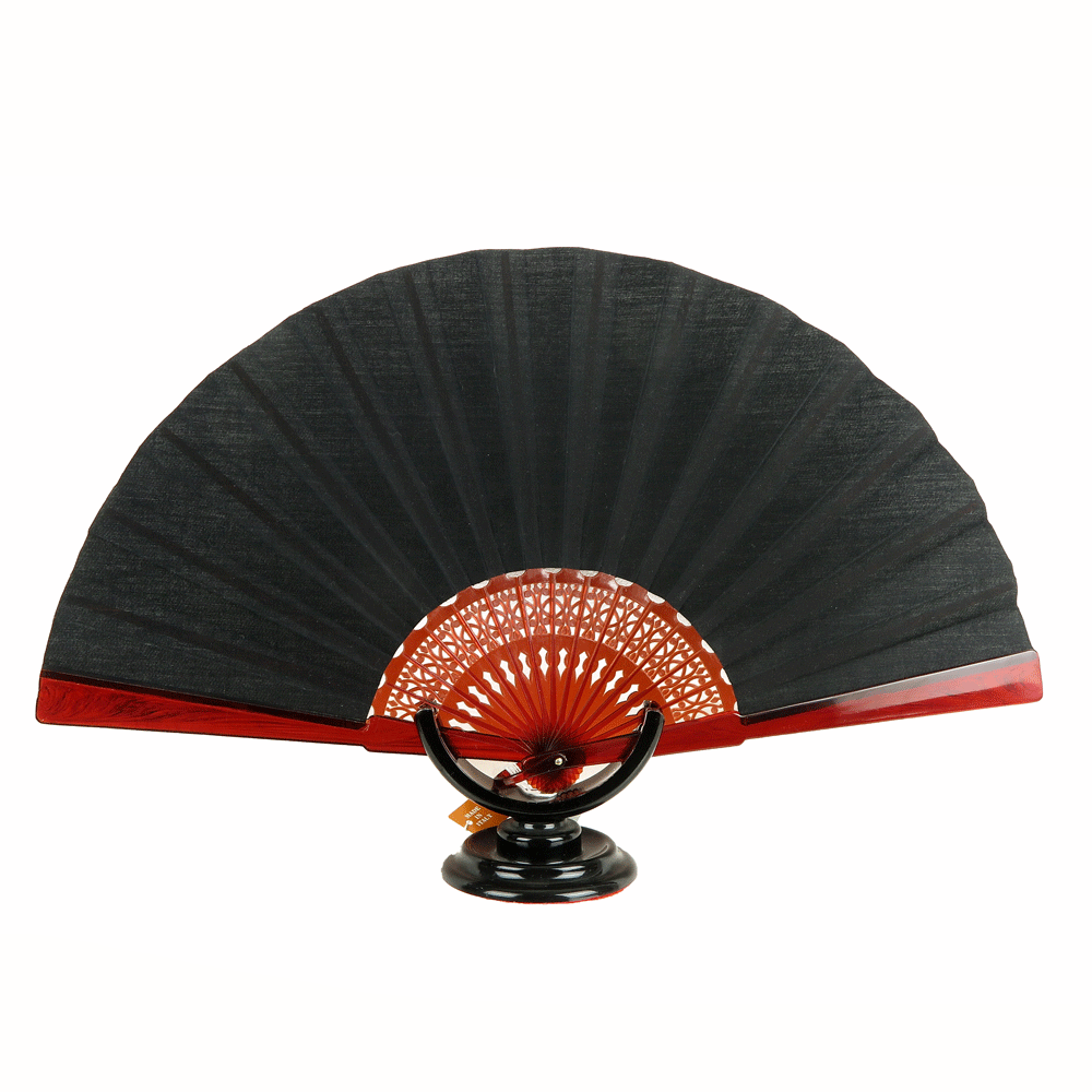 Black cotton fan