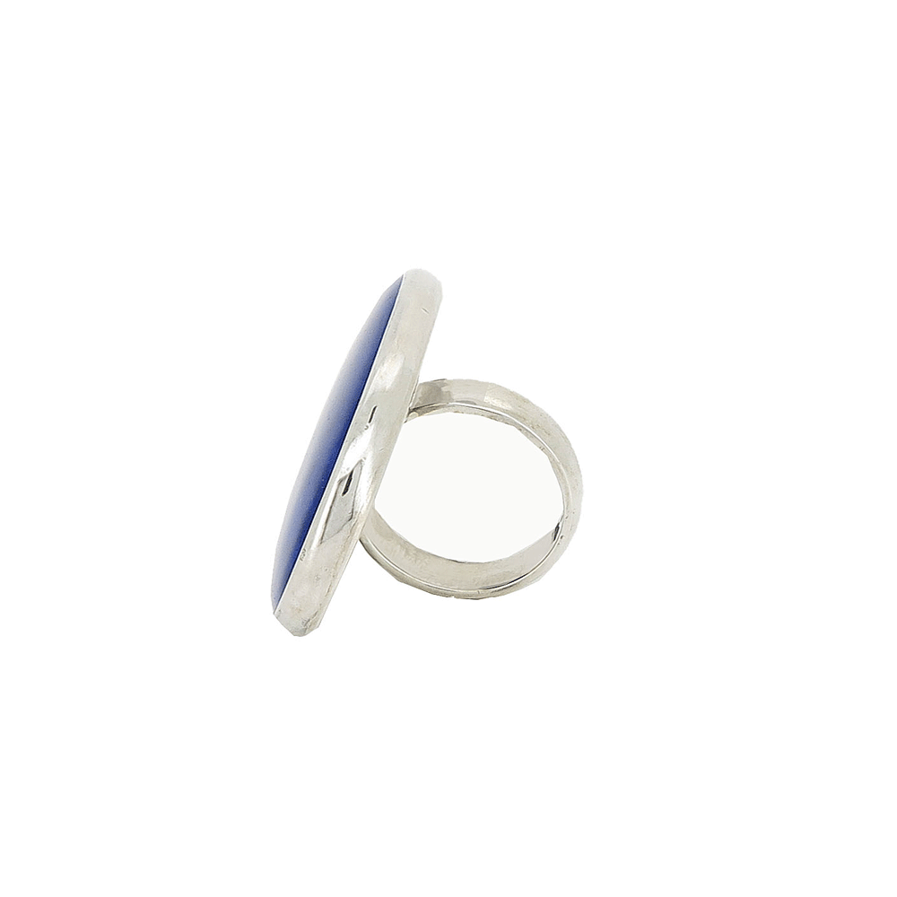 Anello in argento con lapislazzuli