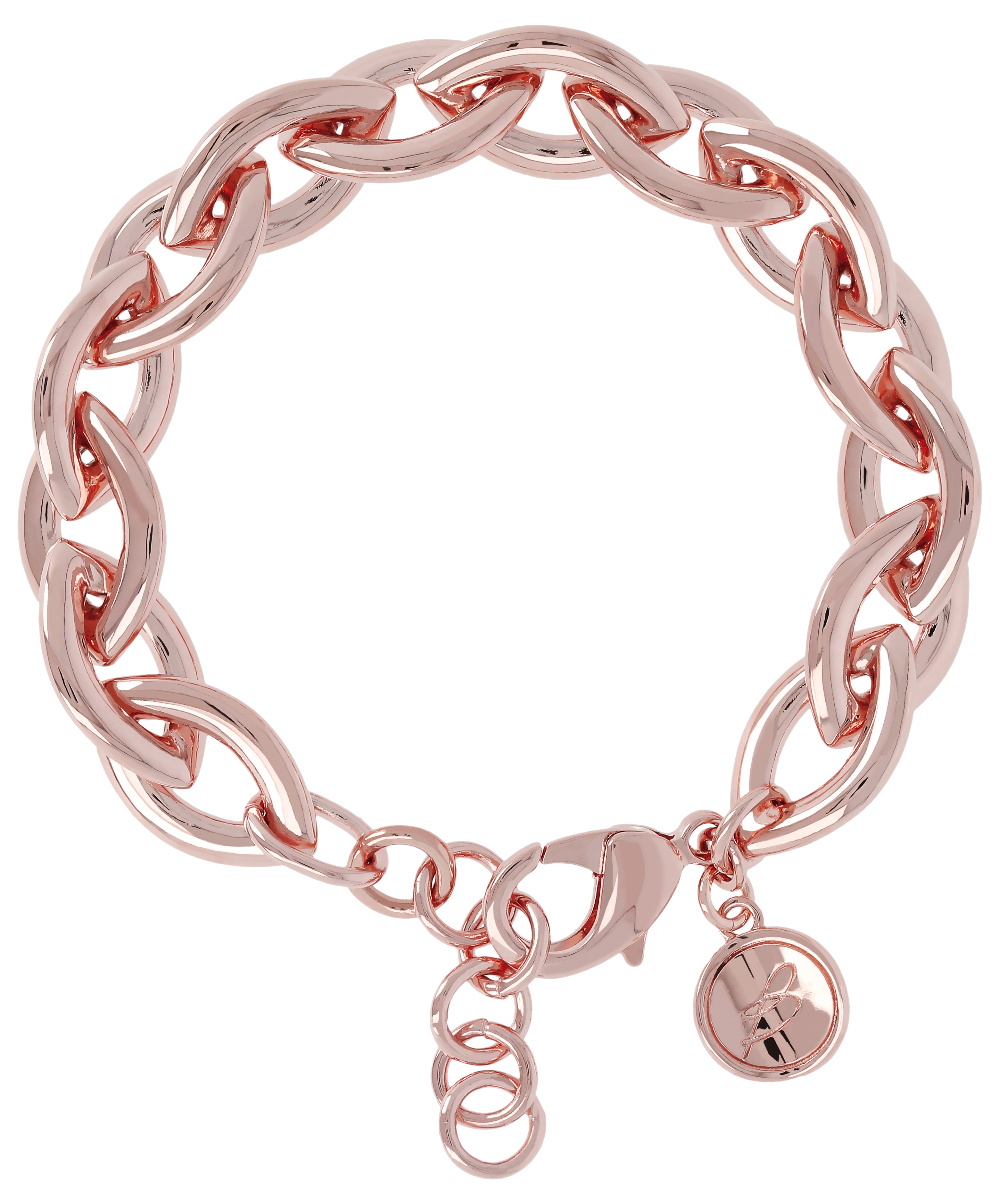 Rose chain bracelet