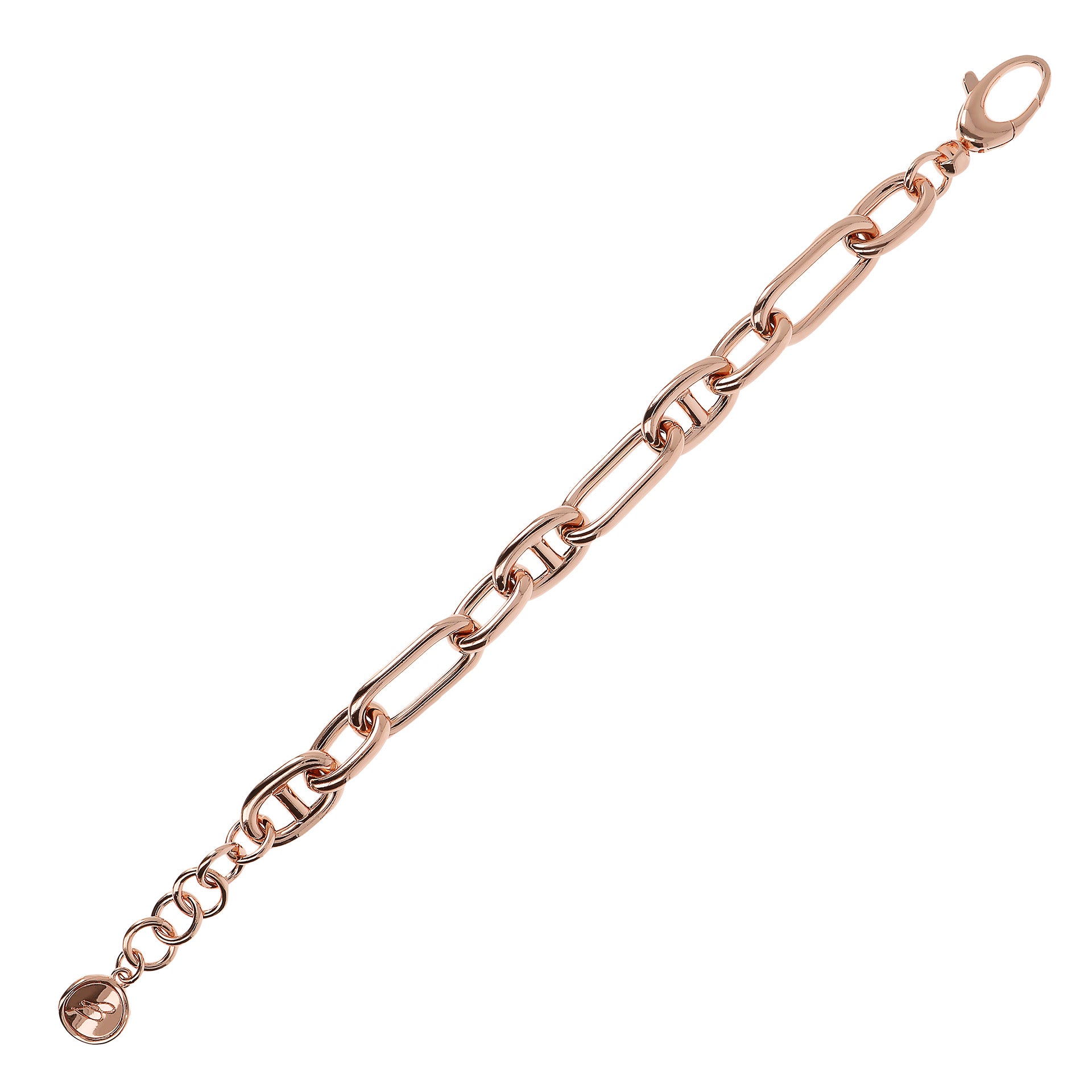 Pink chain bracelet
