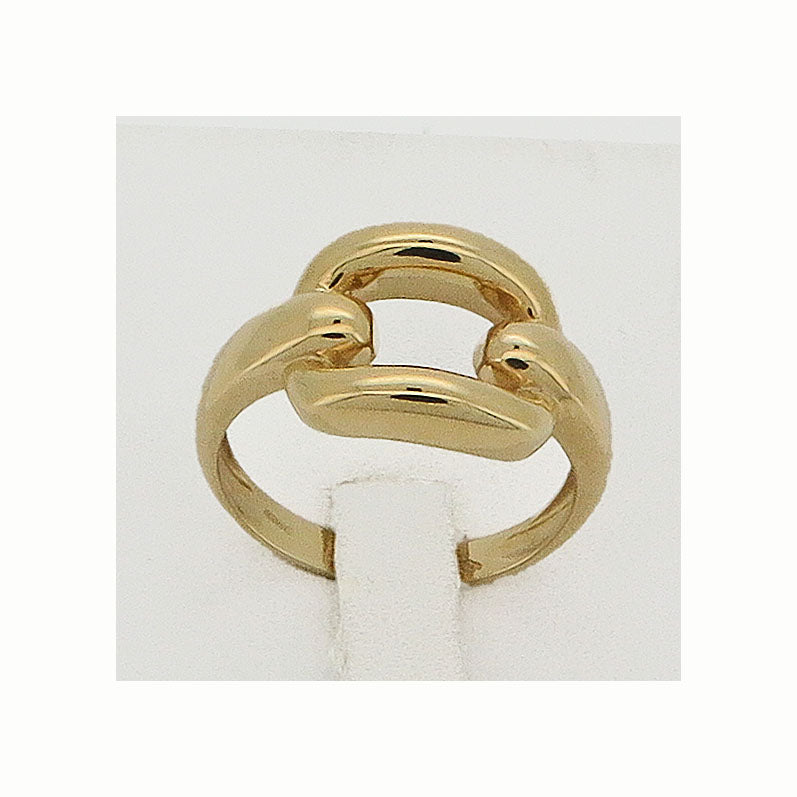 Yellow gold ring