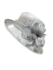 Cappello da cerimonia grigio perla