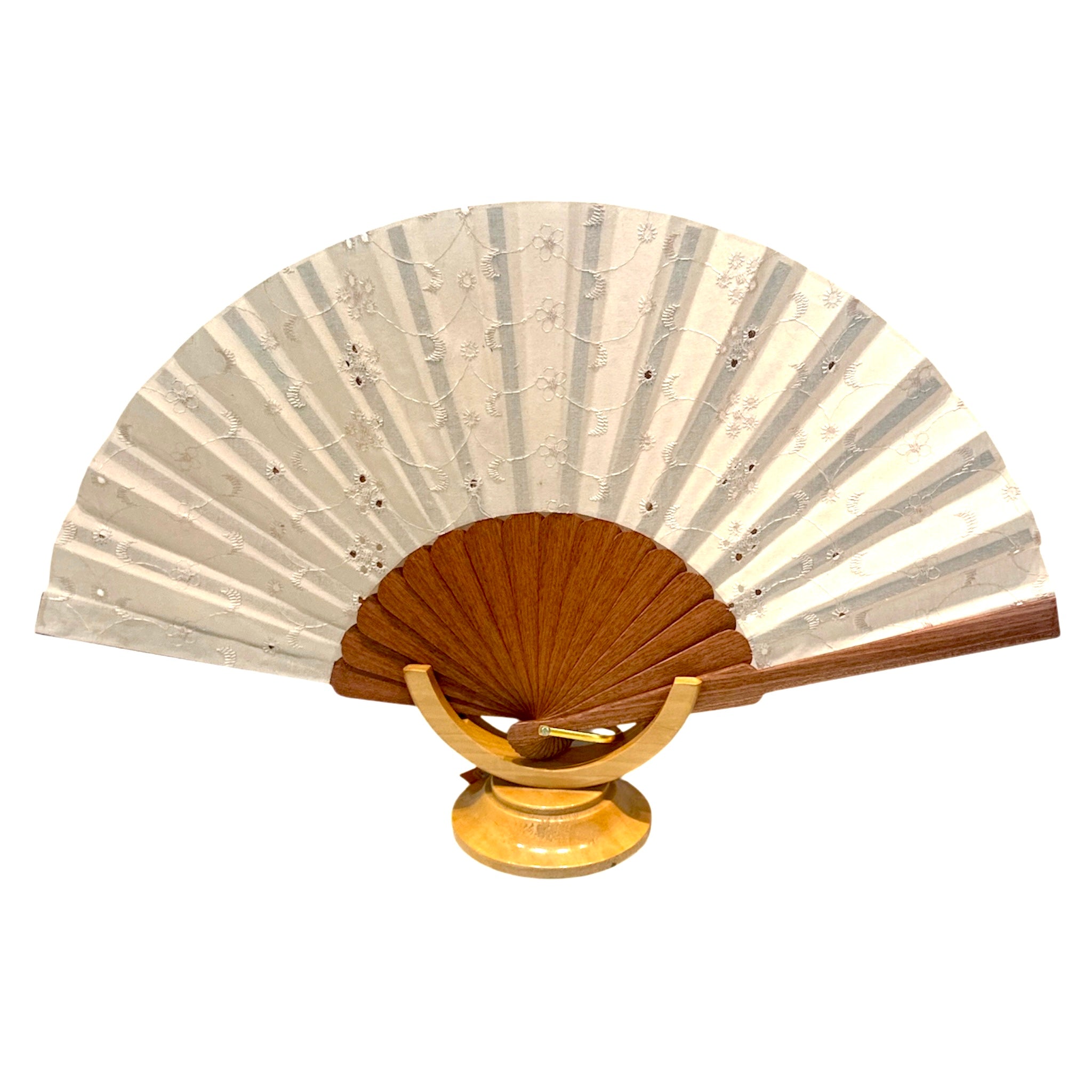 Ventaglio sangallo e legno