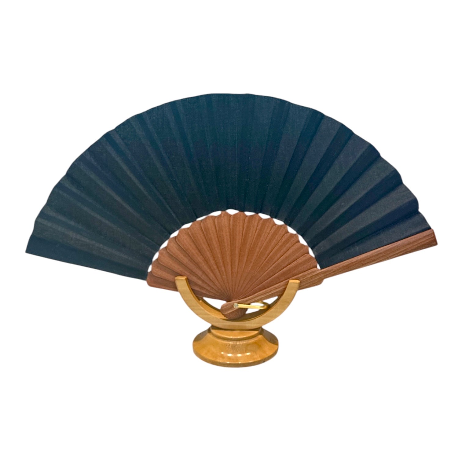 Ventaglio nero in legno
