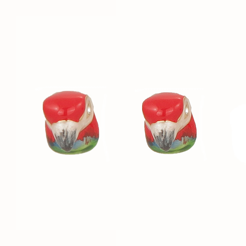 Parrot Stud Earrings