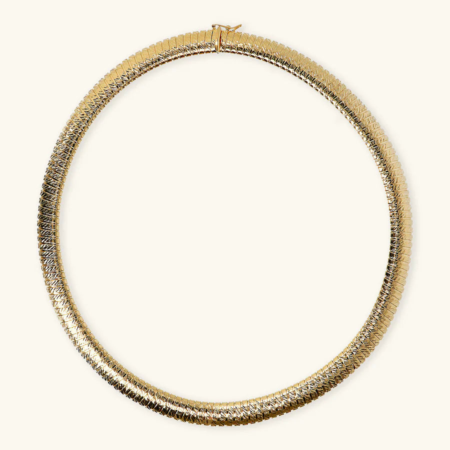 collana girocollo tubogas oro