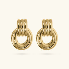 Hoop Drop Earrings