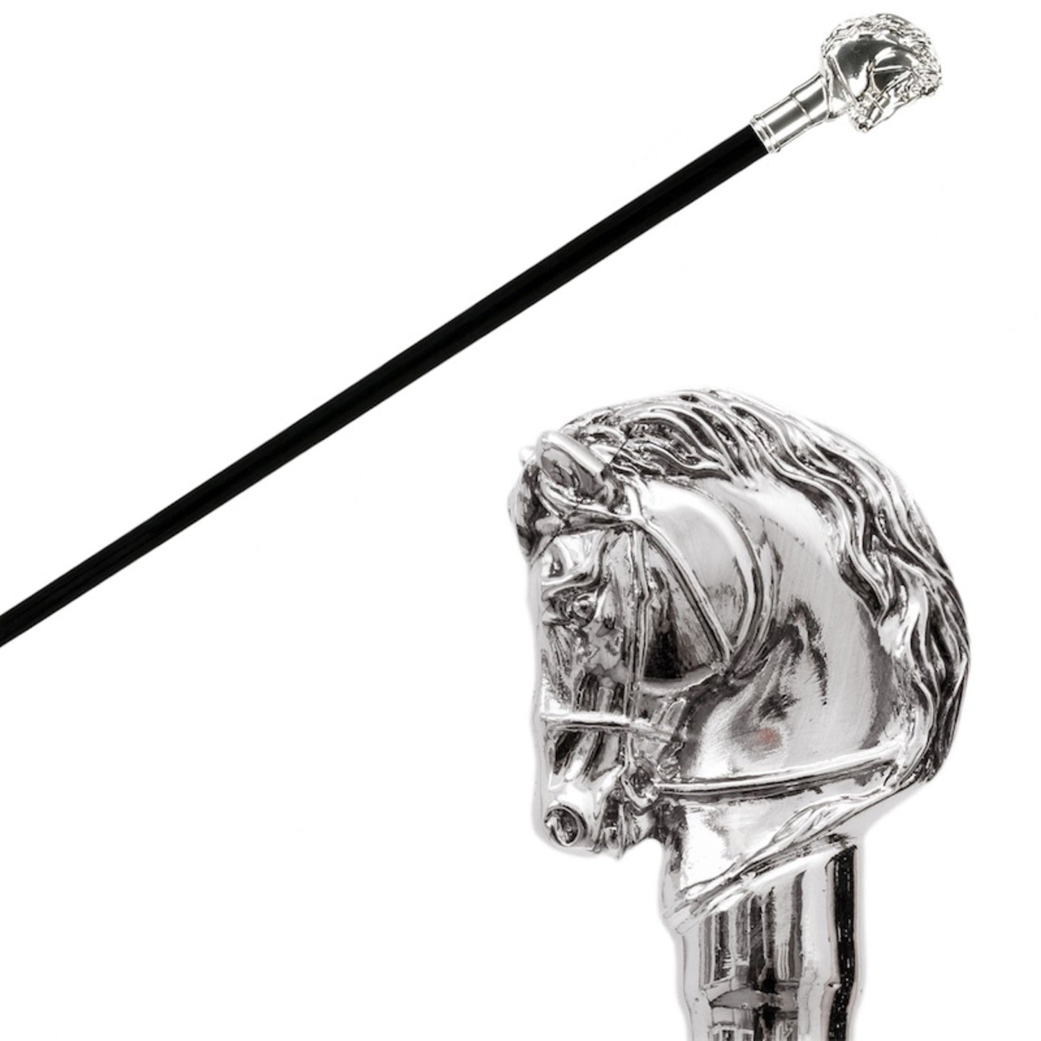 Silver Horse Stick