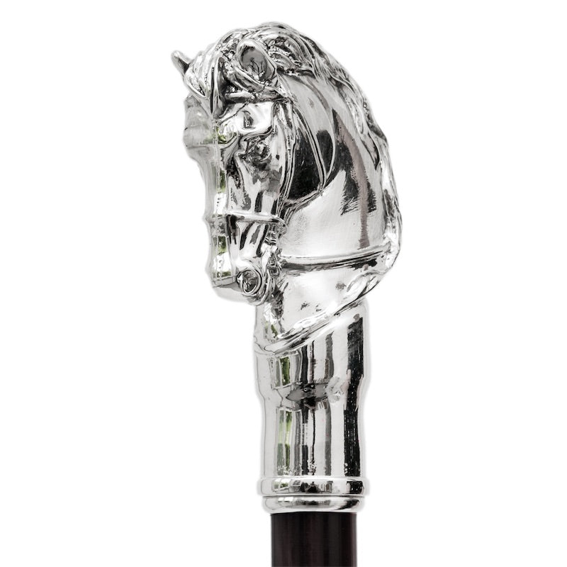 Silver Horse Stick