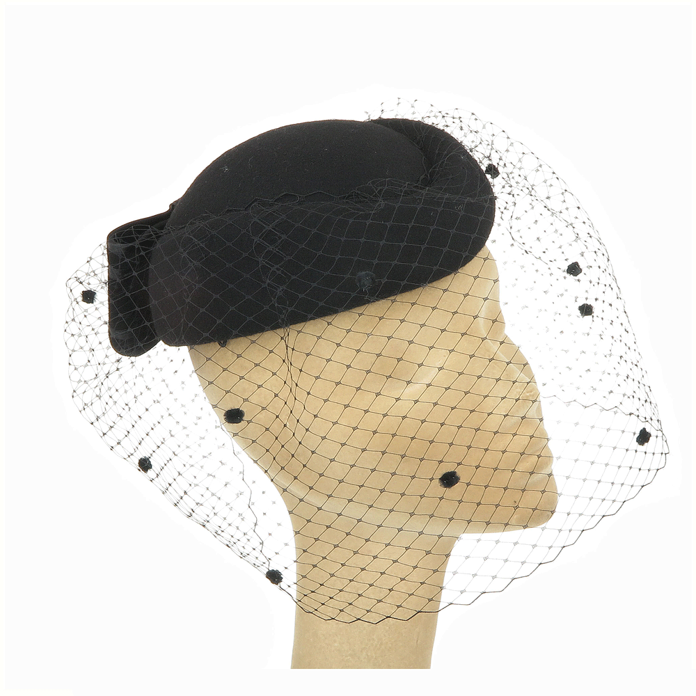 Black ceremony headband