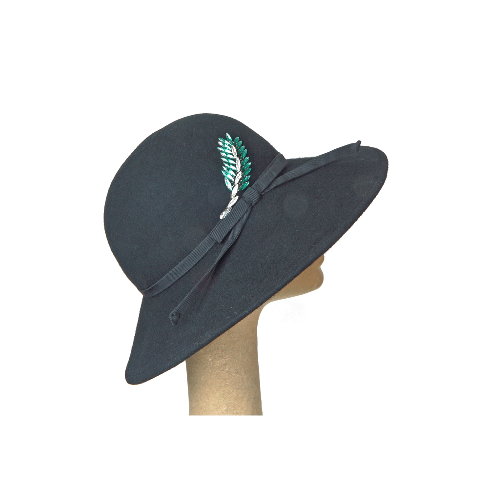 Cappello feltro nero