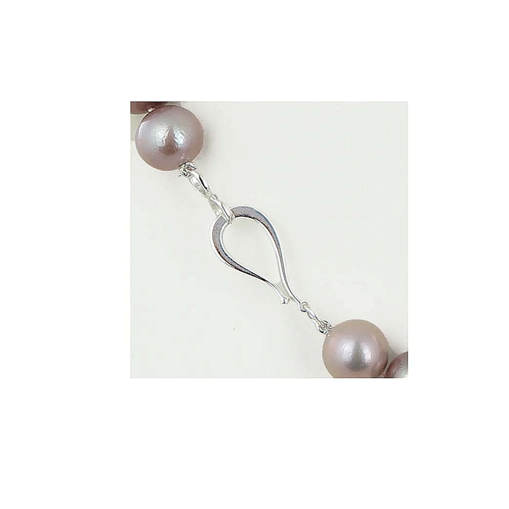 Collana girocollo di perle multicolor