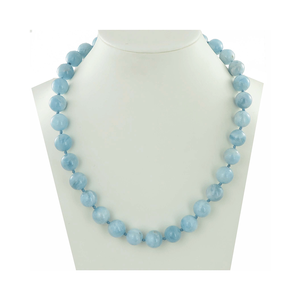 Collana con acquamarina