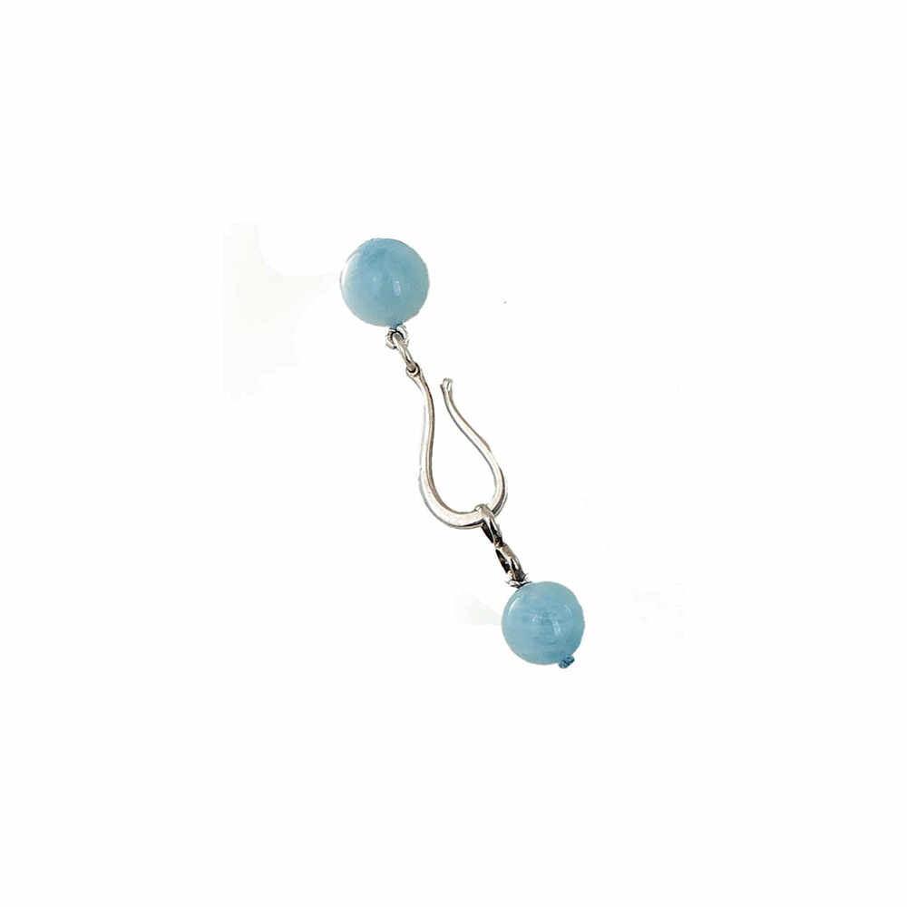 Collana con acquamarina