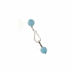 Collana con acquamarina