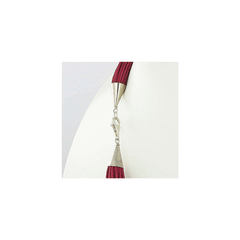 Collana con ciondolo e cordone multifilo