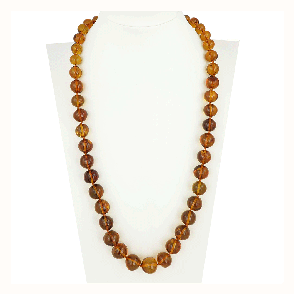 Collana in ambra del baltico