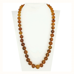 Collana in ambra del baltico