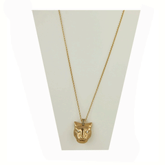 Gold Panther Pendant Chain Necklace