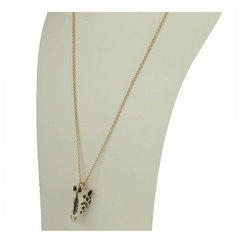 Giraffe Pendant Chain Necklace