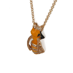 Collana a catena con ciondolo ape