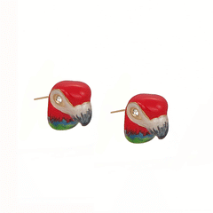 Parrot Stud Earrings