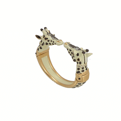 Bracciale rigido con giraffe