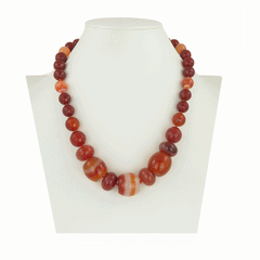 Collana in corniola
