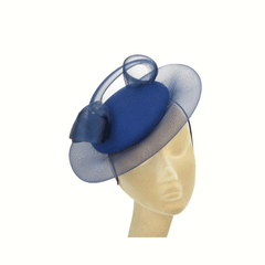 Cerchietto da cerimonia blu china