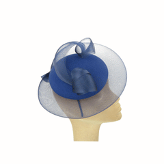 Cerchietto da cerimonia blu china