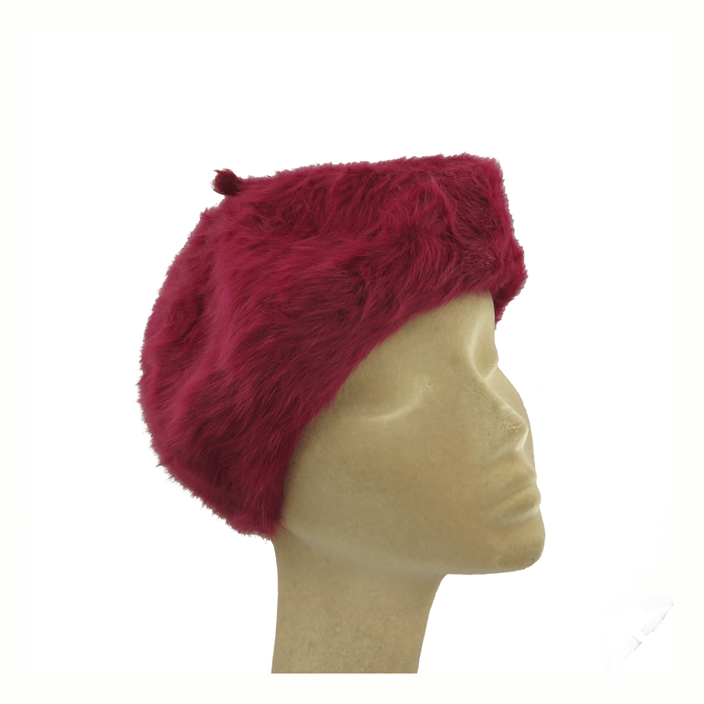 Basco bordeaux angora