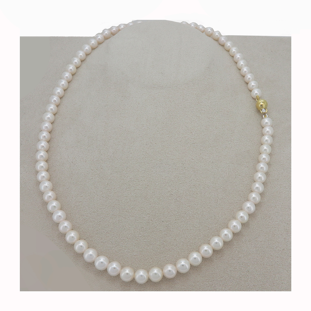 Collana di perle coltivate