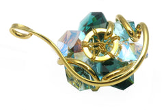 Crystal flower necklace