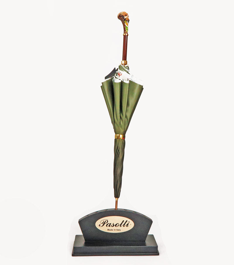 Luxury women's umbrella with bee handle