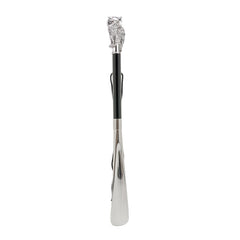 Shoehorn with silver owl