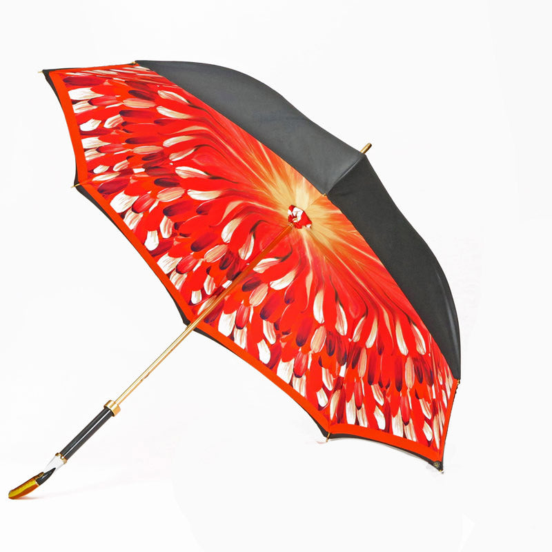 Ombrello da donna con manico tucano